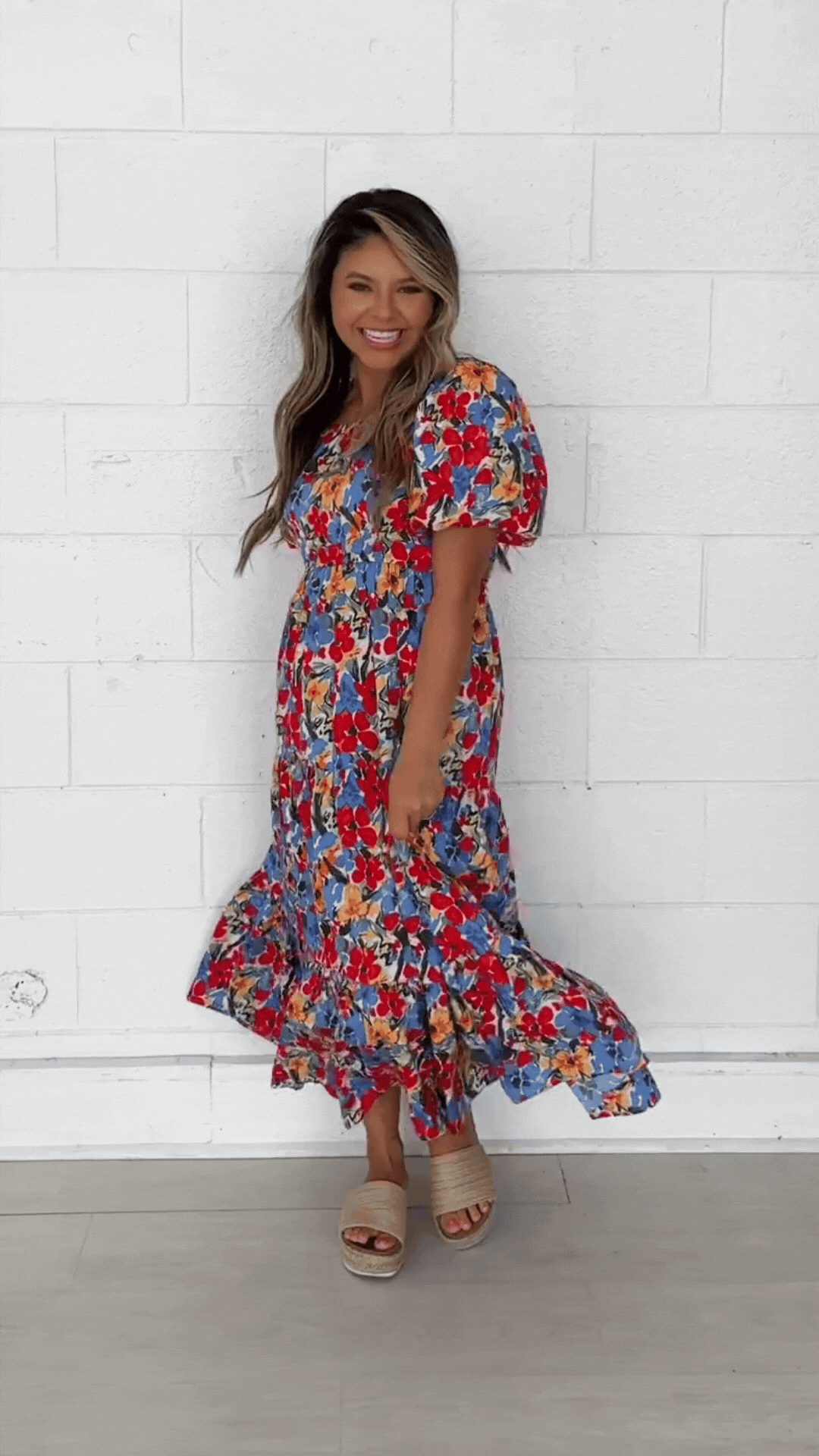 The Elizabeth Floral Dress