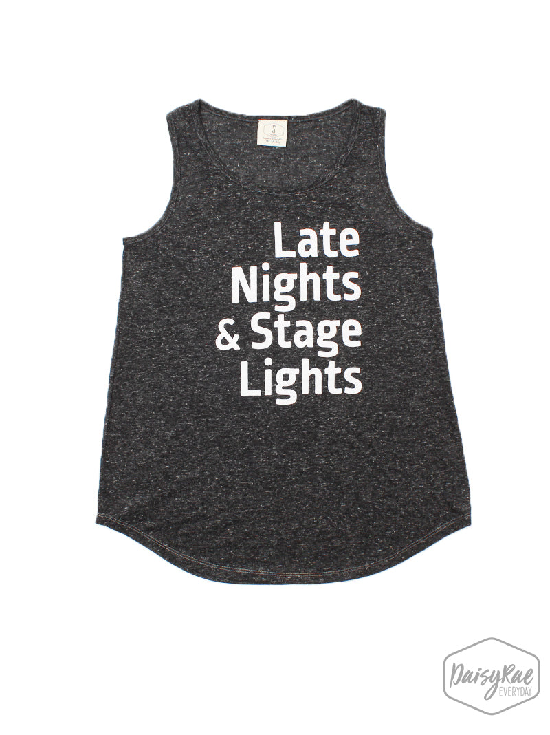 Late Nights & Stage Lights Western Graphic Tank