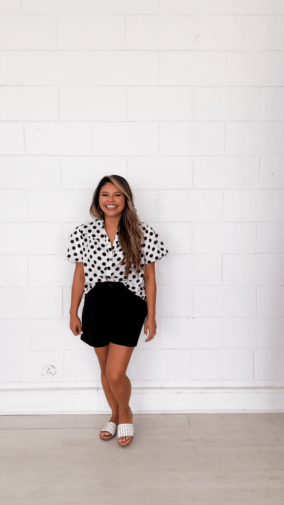 Trouser Shorts, Black