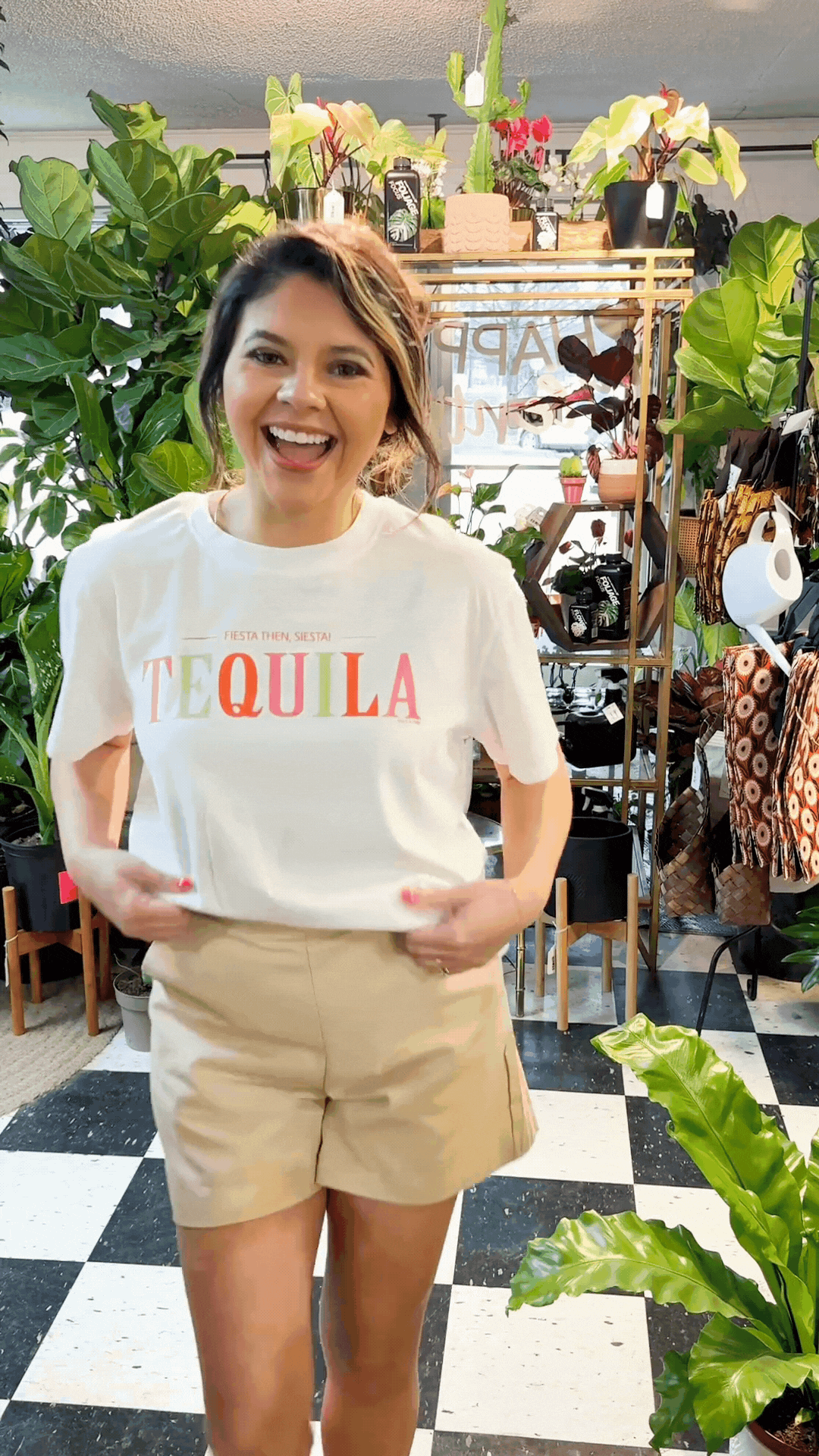 Tequila On White True Fit Tee