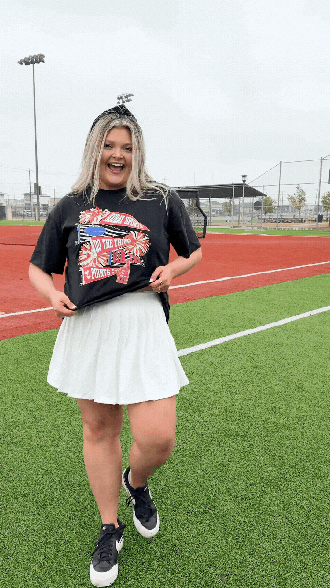 Hooray Sports Black Tee Shirt