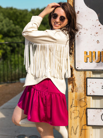 Western Street Style Fringe Jacket