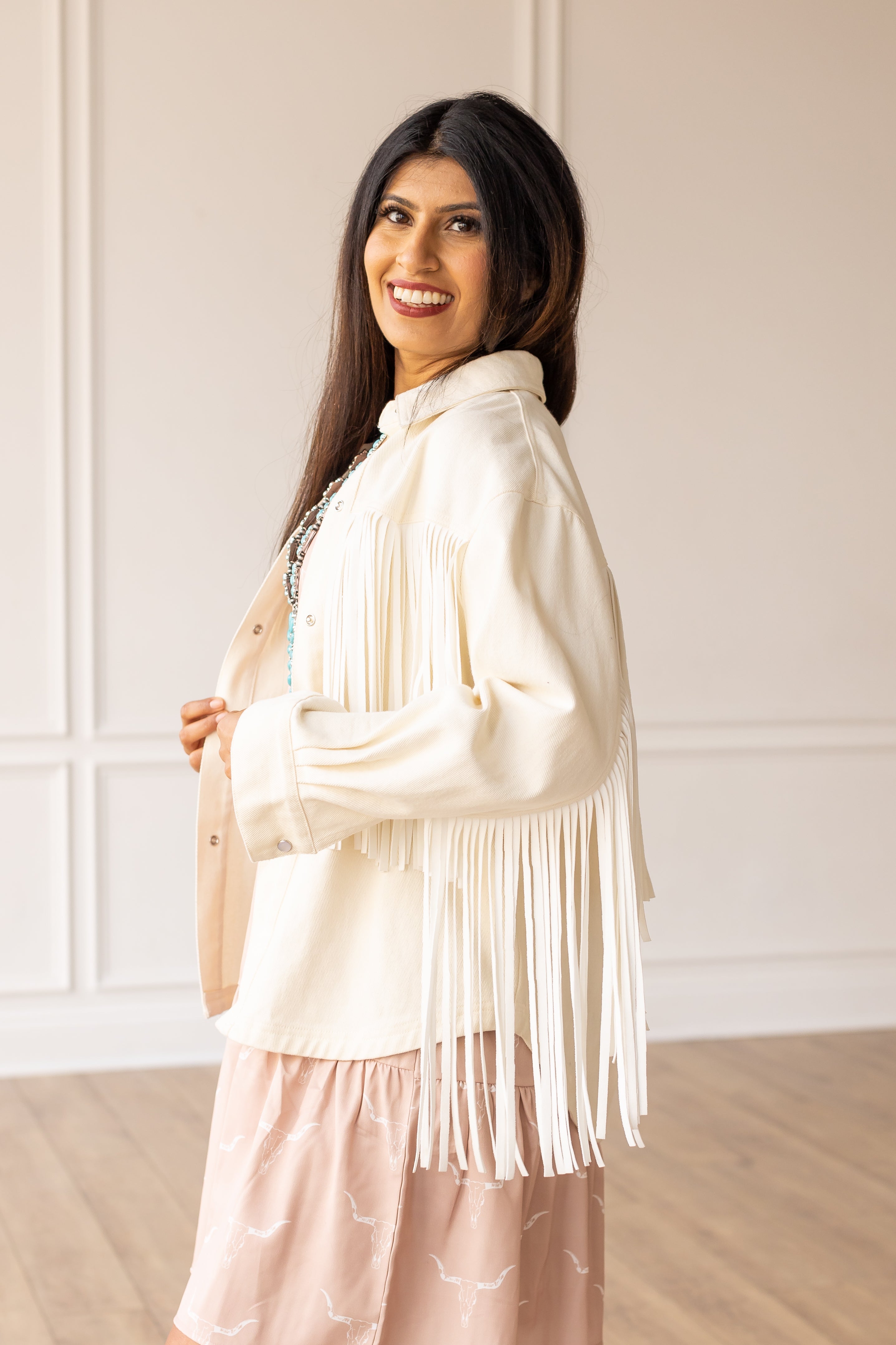 Western Street Style Fringe Jacket