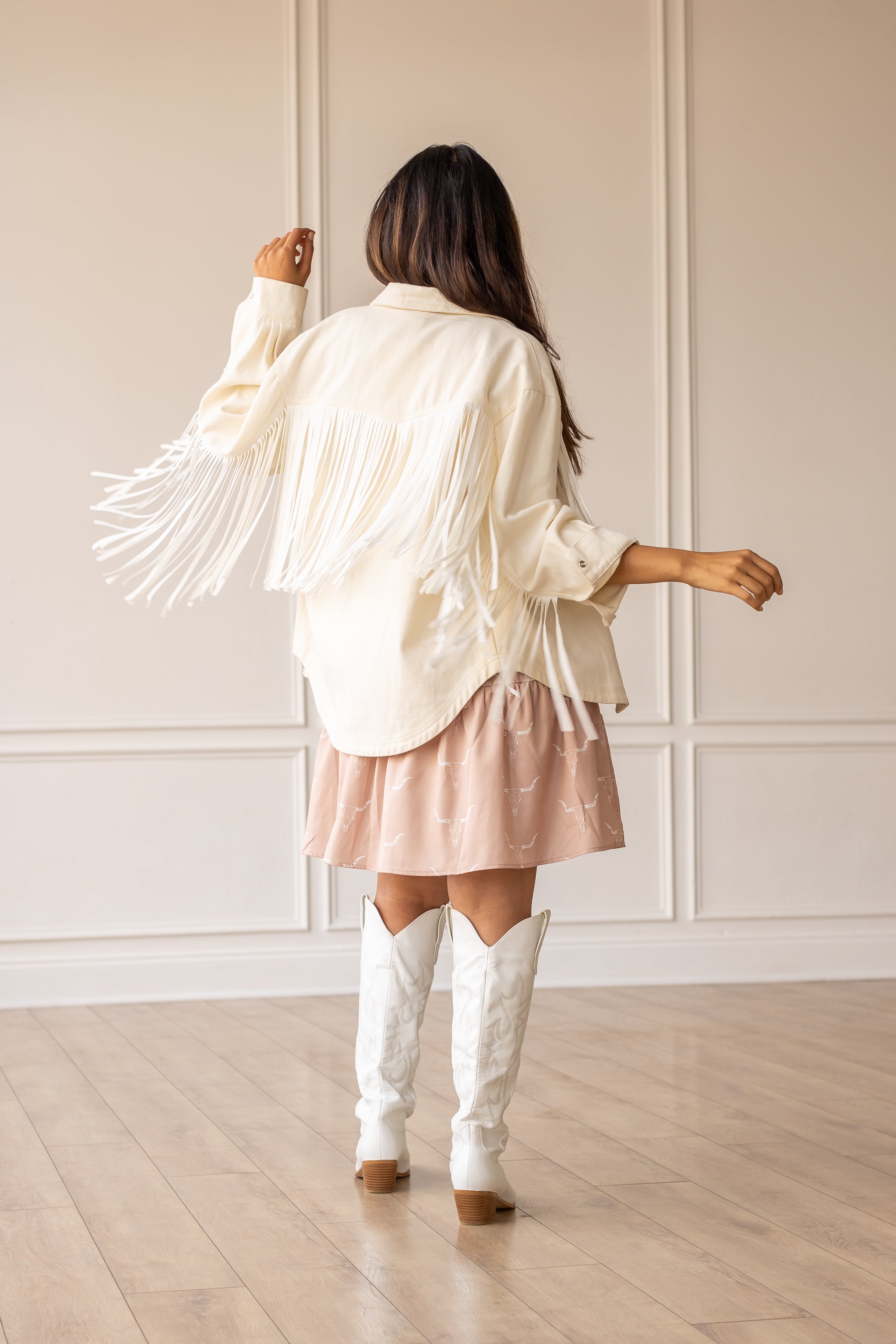 Western Street Style Fringe Jacket