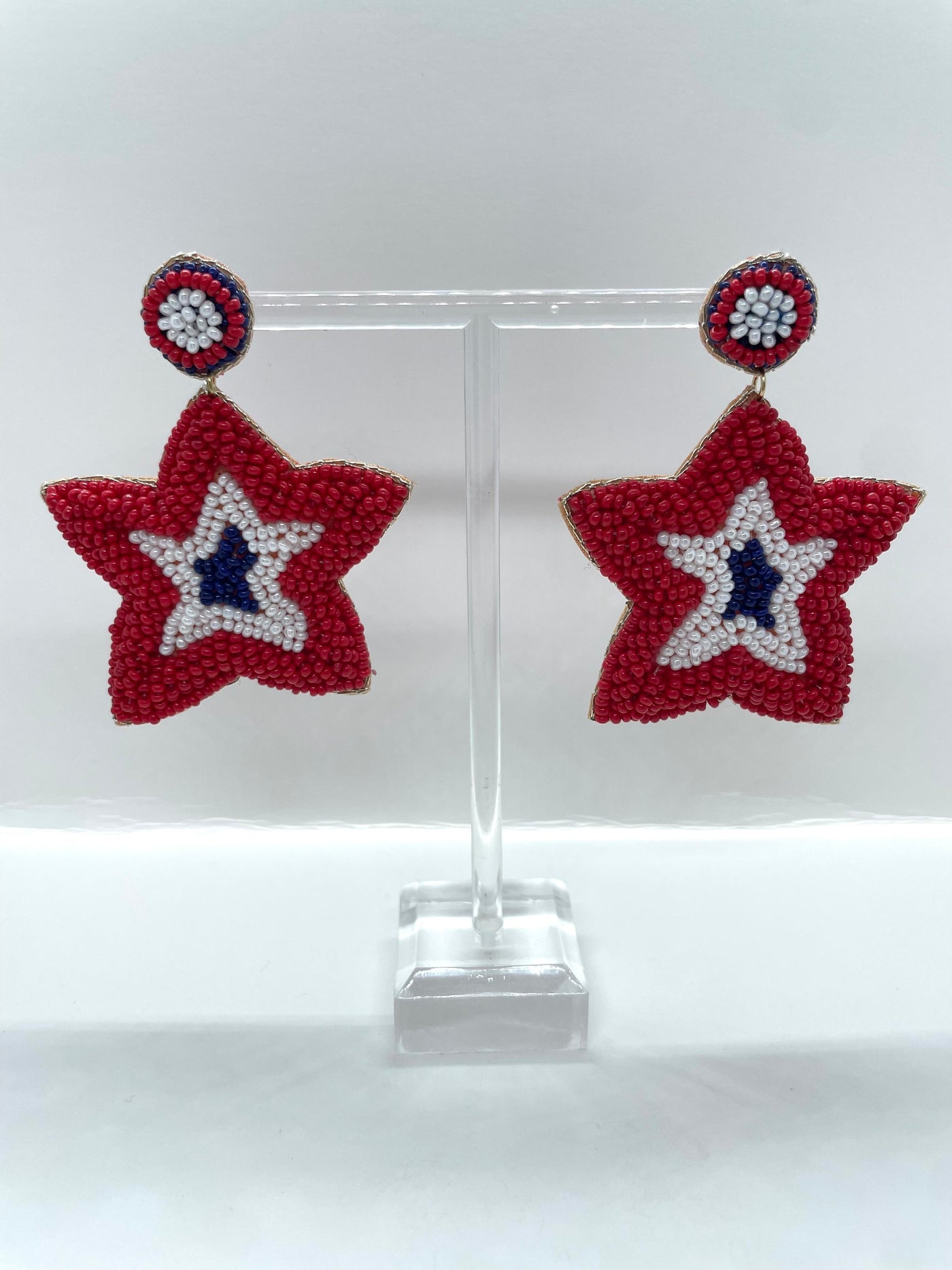 Celebrate Together Beaded Star Earrings