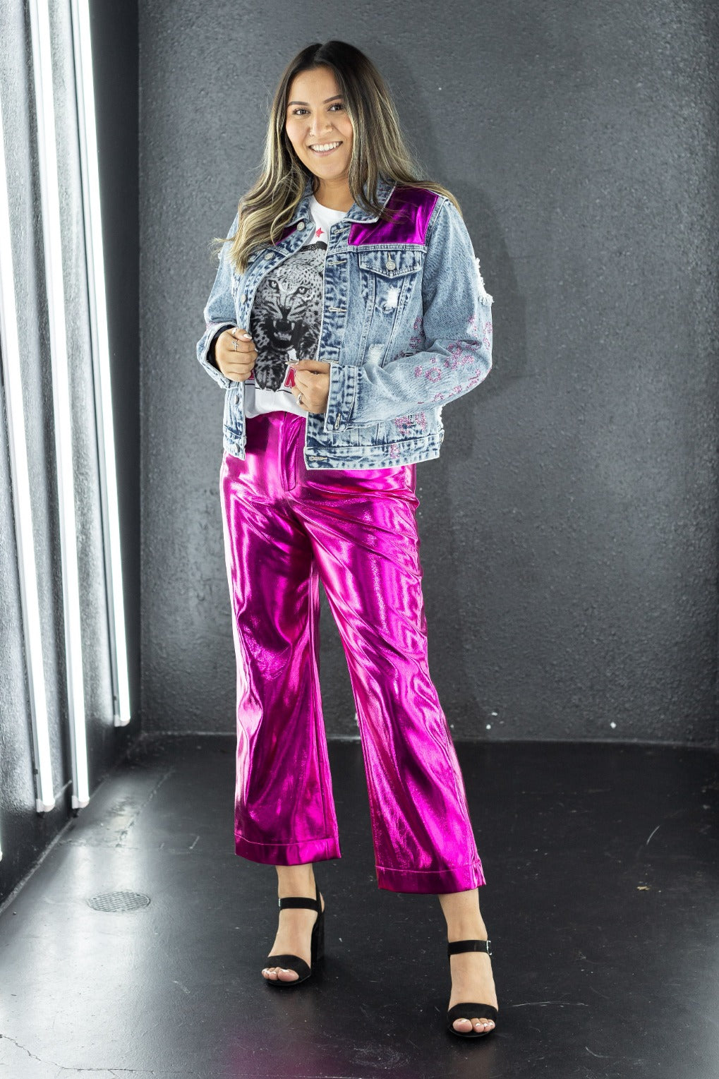 Western Glam Denim Jacket