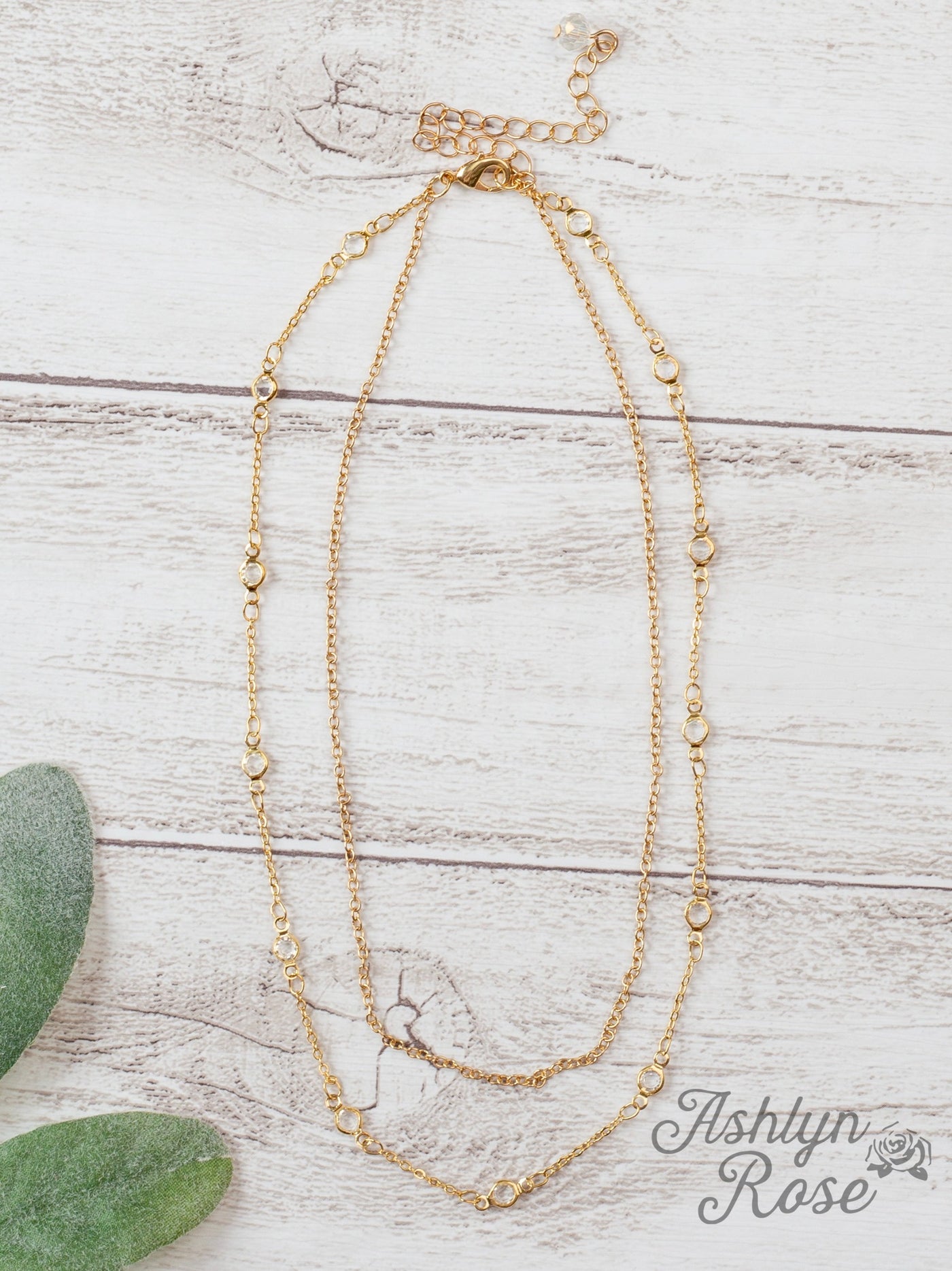 The Gold Truth Double Chain Gold Necklace