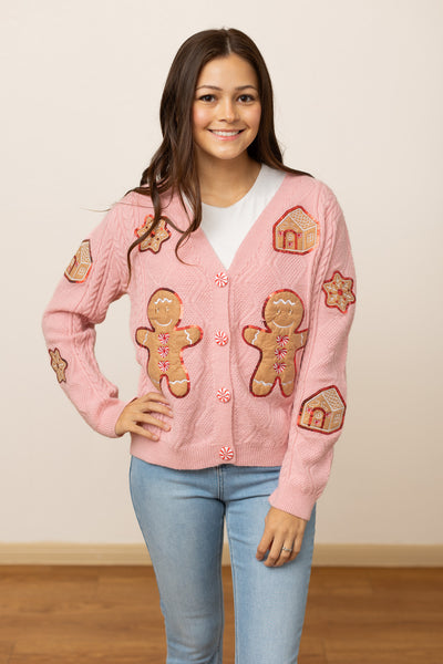 Gingerbread Dream Cardigan