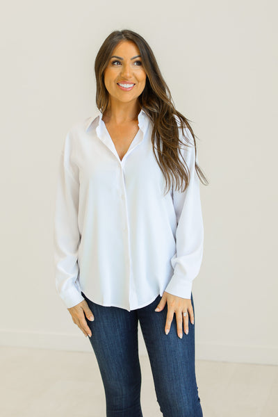 The Kathryn White Button Down