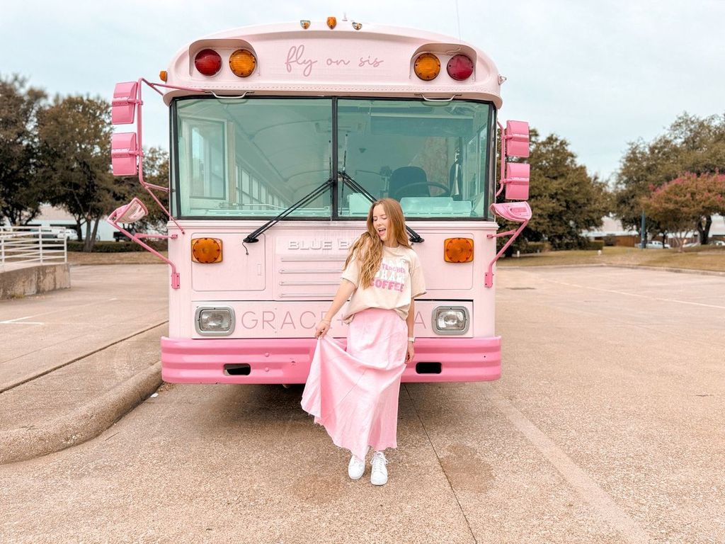 The Stella Pink Linen Versi Dress