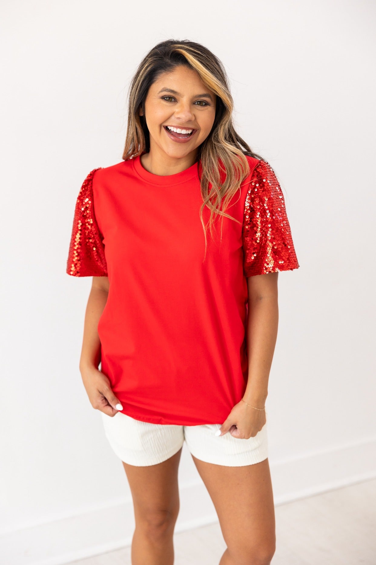 The Princess Top, Red
