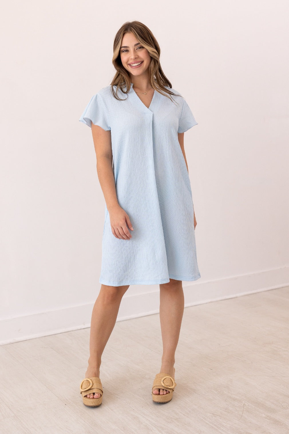 The Nicole Dress, Blue