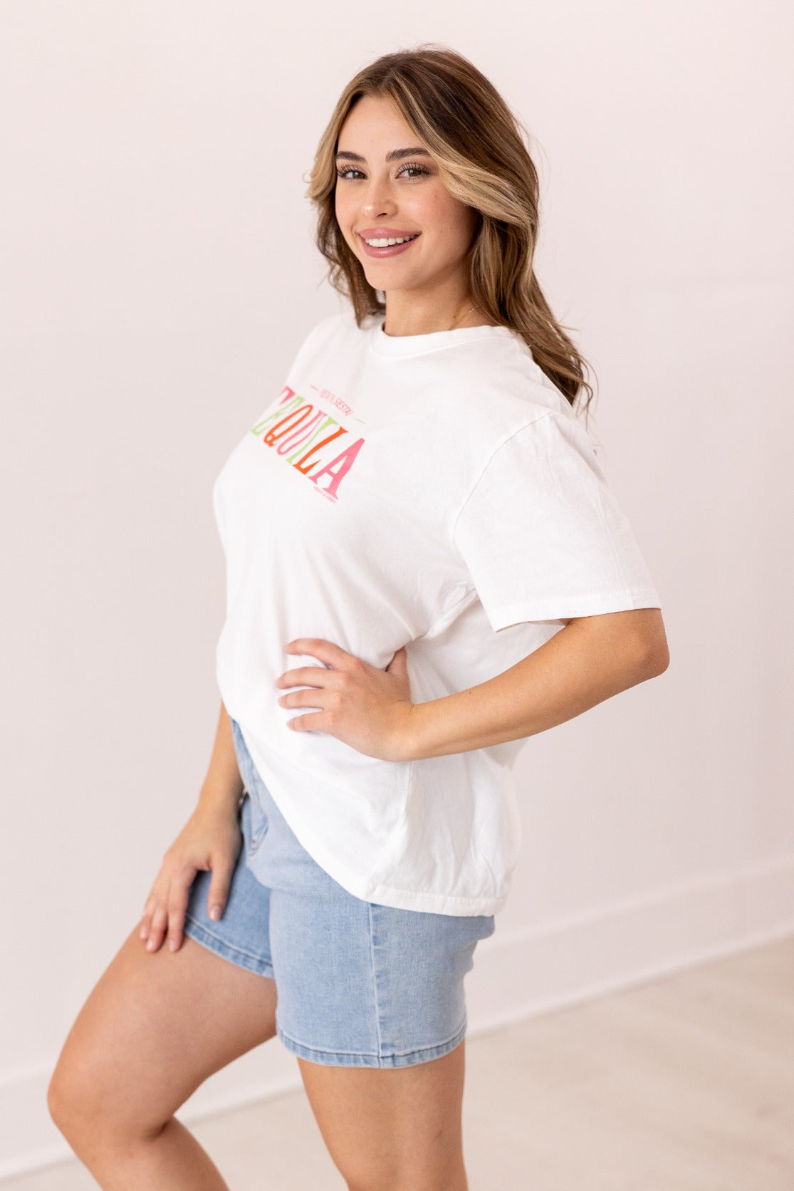 Tequila On White True Fit Tee