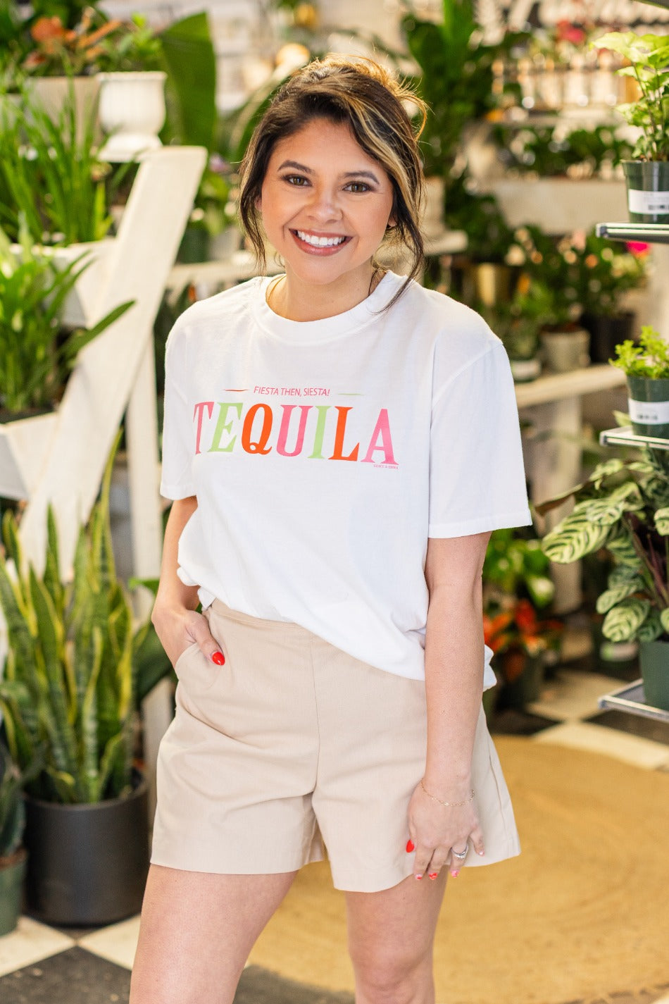 Tequila On White True Fit Tee