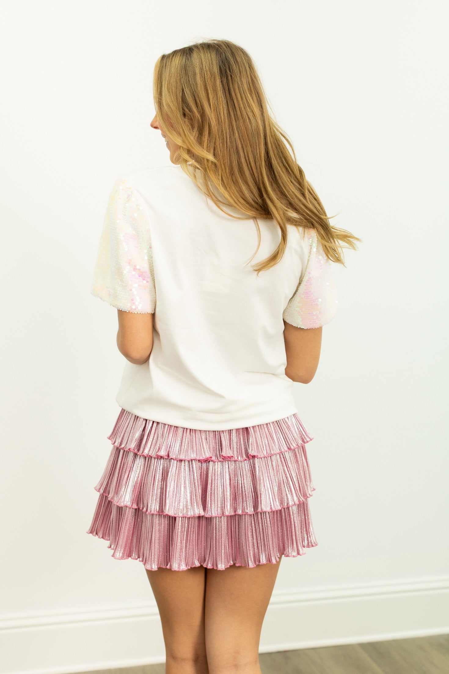Pastel Nutcrackers on Princess Top, White
