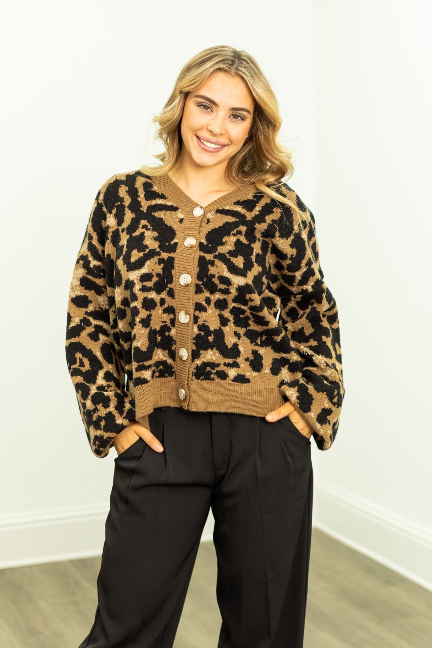 THE CRIME Leopard cardigan クライミー　カーディガン THE CRIME Leopard cardigan クライミー カーディガン THE CRIME