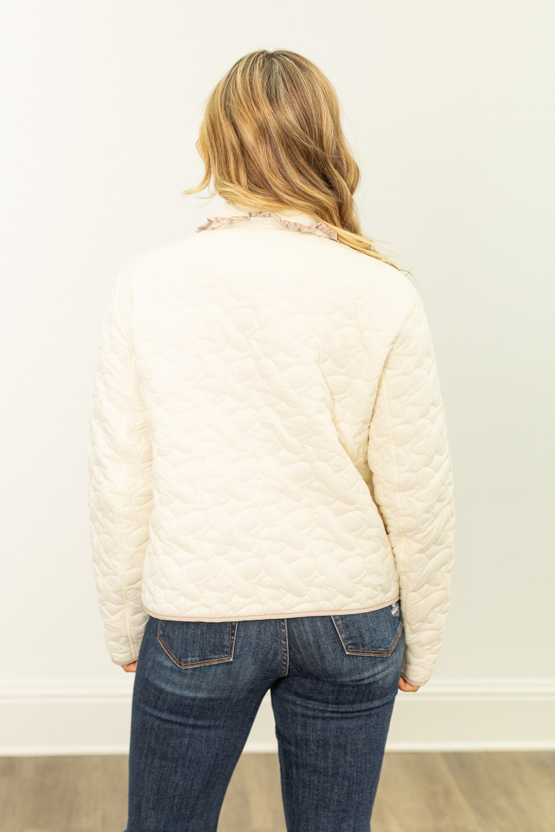 Quilt Jacket, Ivory