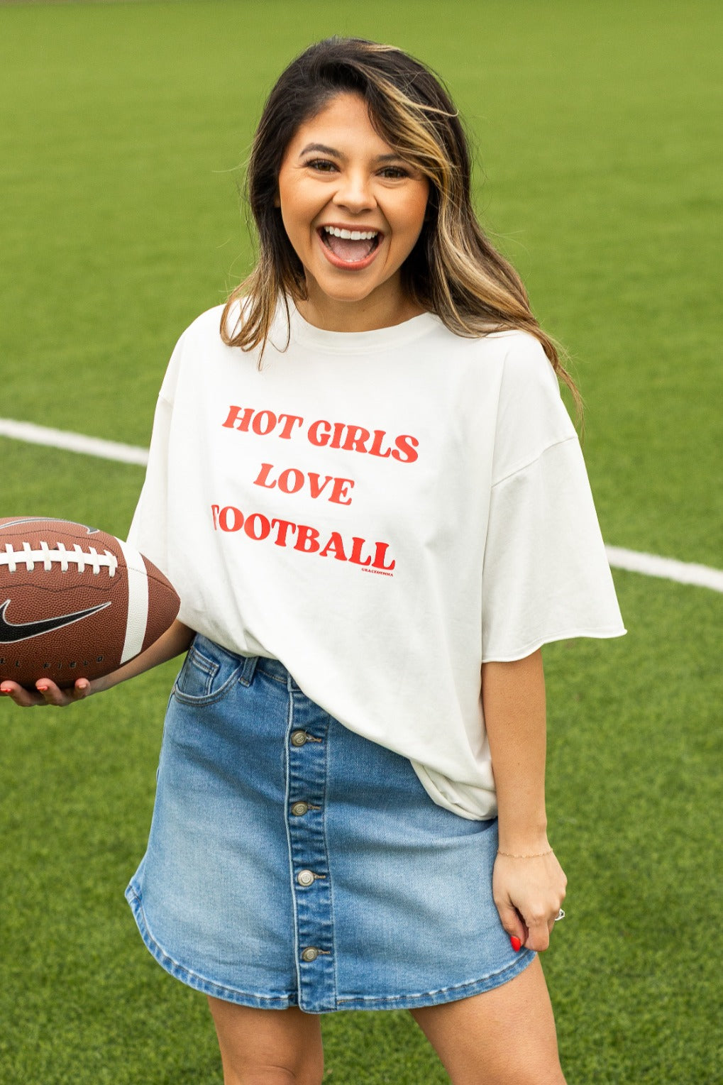 Hot Girls on White Tee Shirt