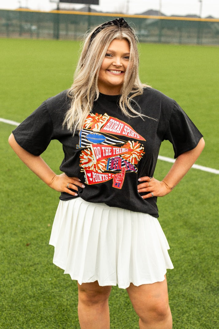 Hooray Sports Black Tee Shirt