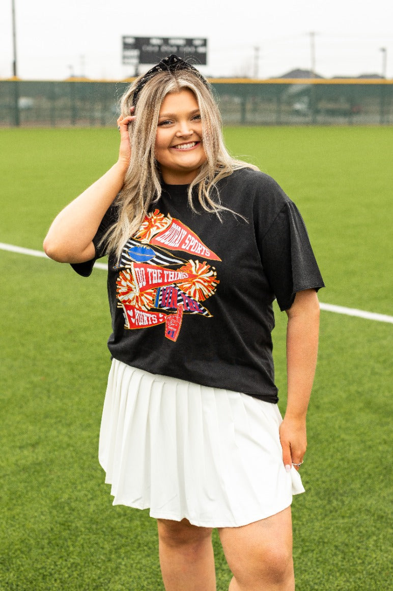 Hooray Sports Black Tee Shirt