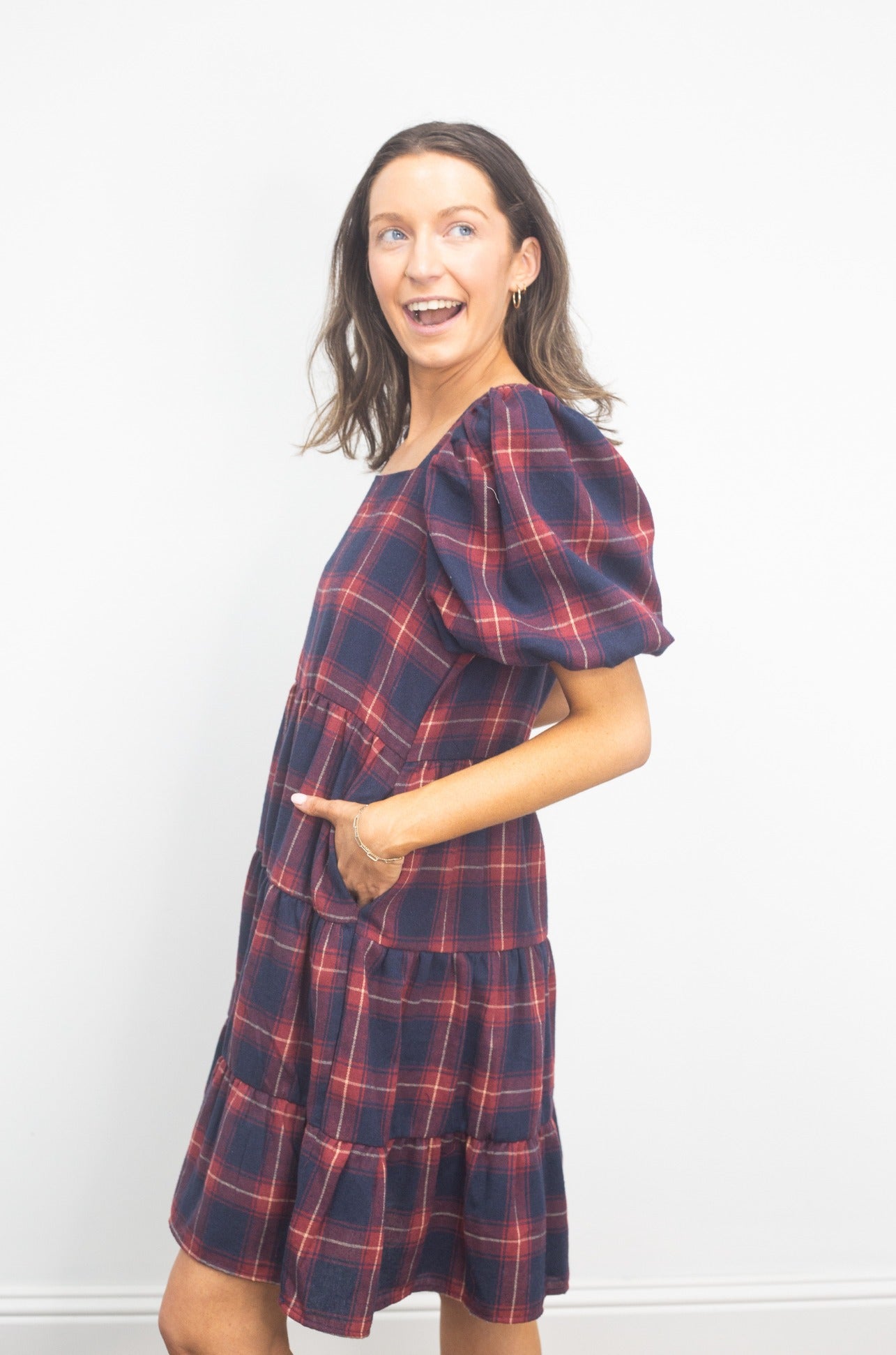 Dolly Doll Plaid Dress