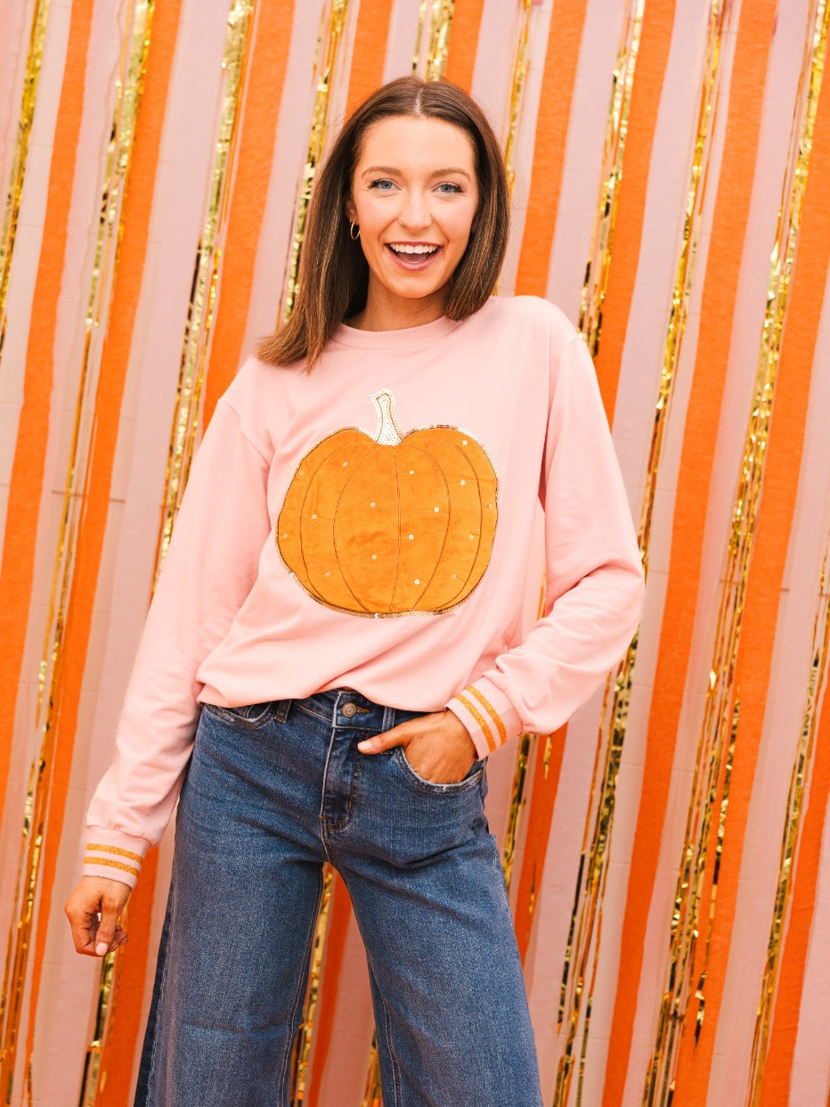 Pumpkin Pink Sweatshirt