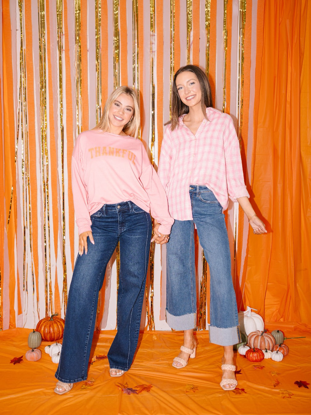 The Kathryn Button-Up, Pink Plaid