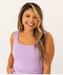 Bella Square Neck Rib Knit Tank Top, Lilac