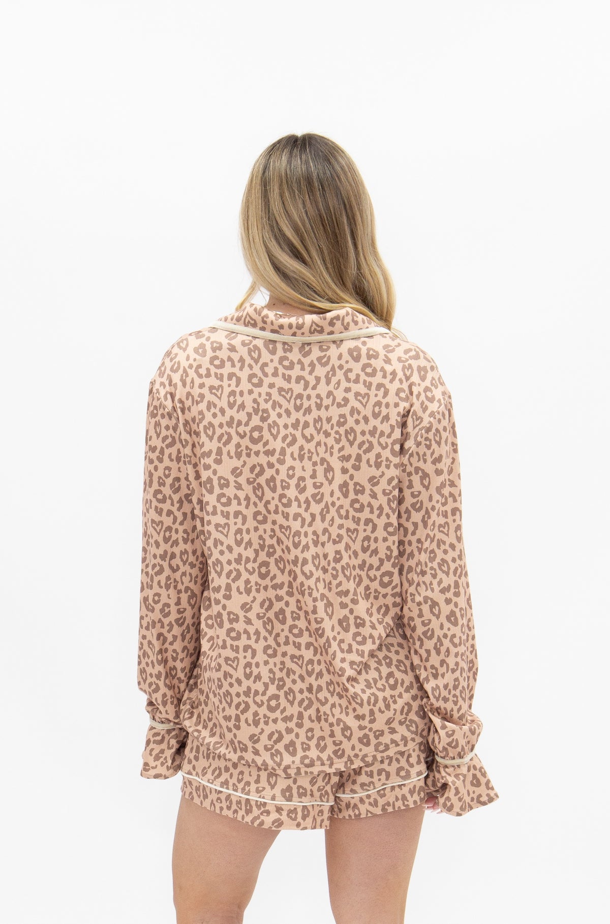 Adult PJ Set, Leopard