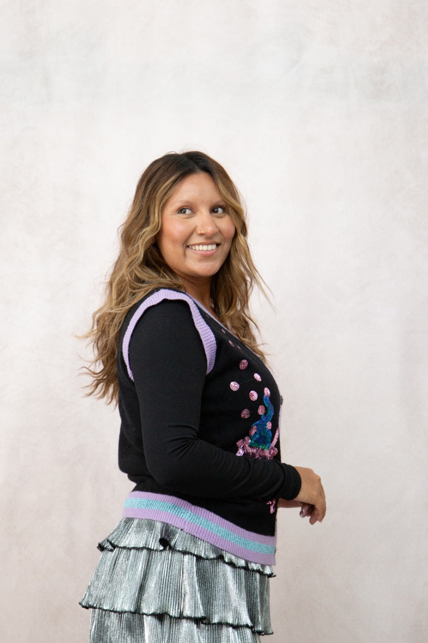 Witchy Elements Halloween Sweater Vest