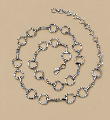 Horse-Bit Belt, Silver