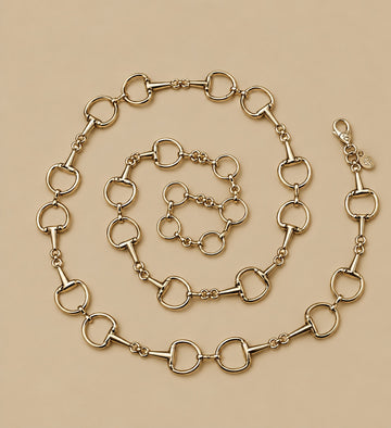 Horse-Bit Belt, Gold