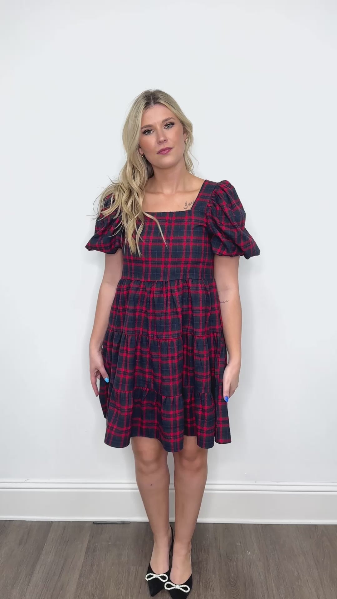 Dolly Doll Plaid Dress