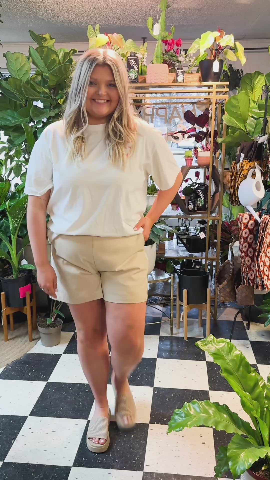 Good Vibes On White Relaxed Fit Tee