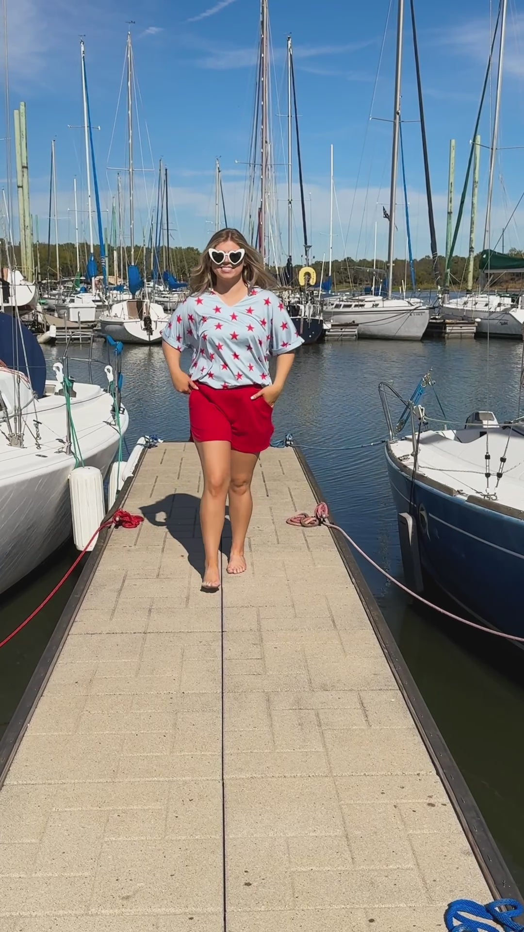 The Cara Light Blue Stars