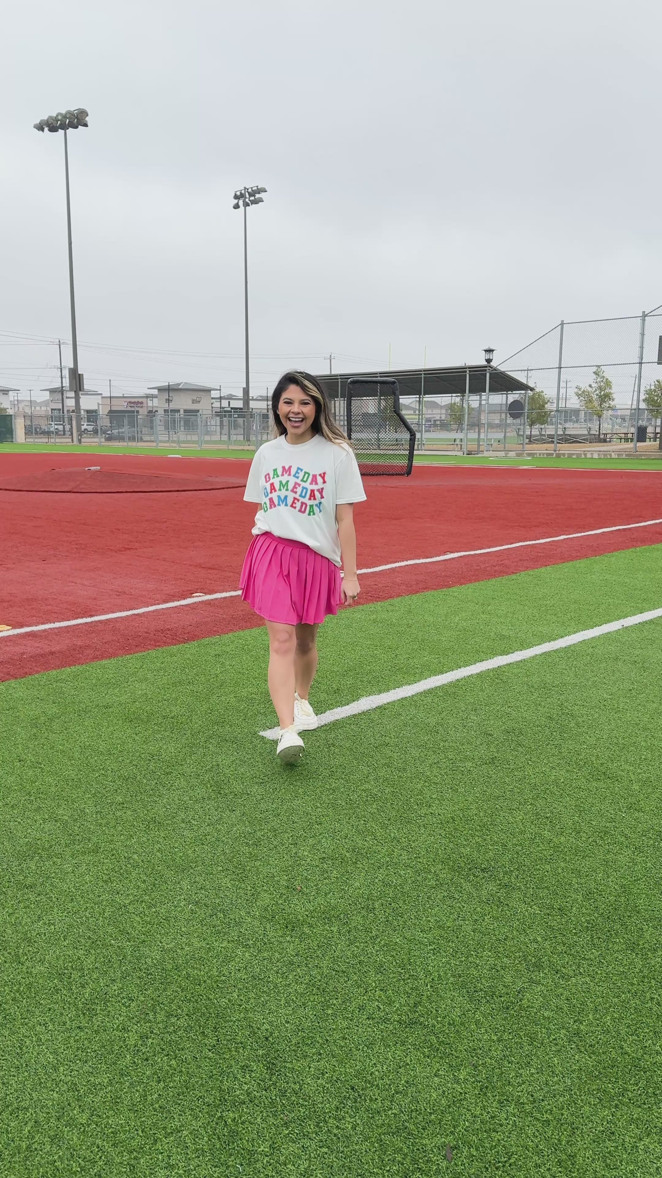 Gameday On True Fit White Tee