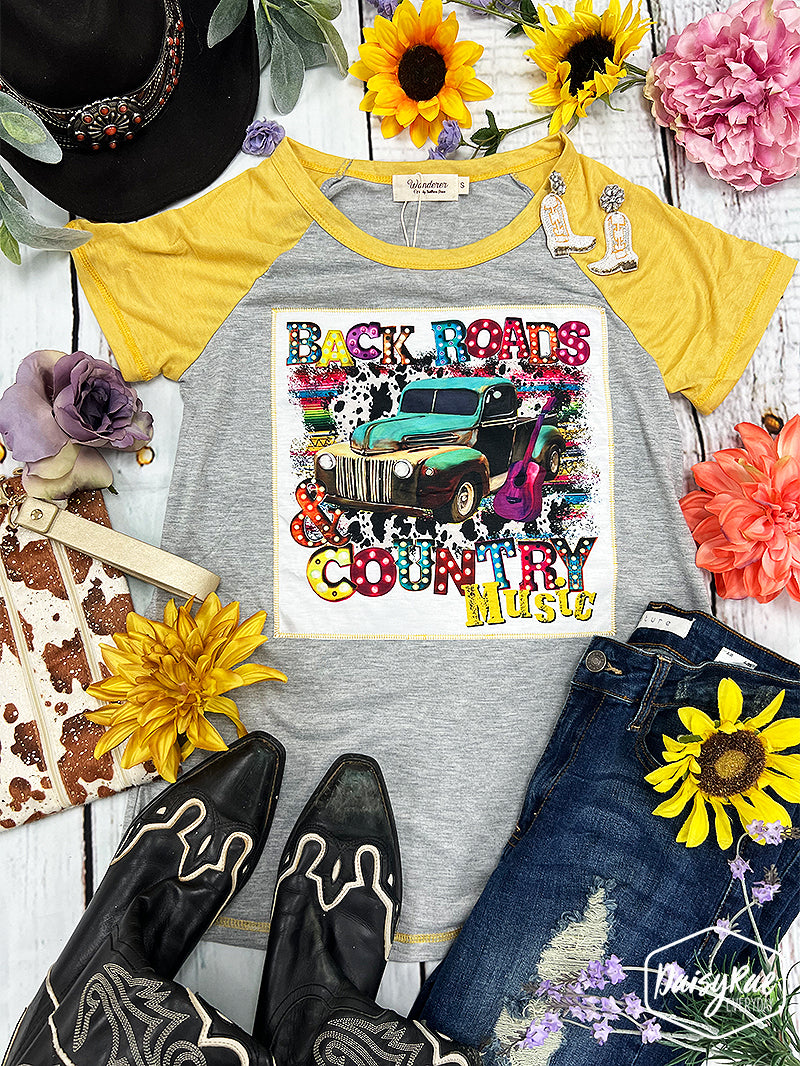 Back Roads and Country Music on Grey Body