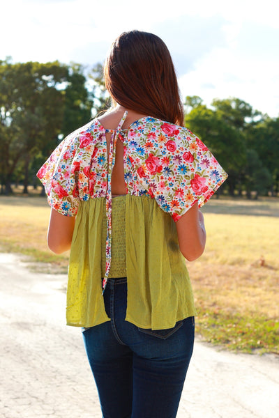 Blooms and Bliss Floral Top