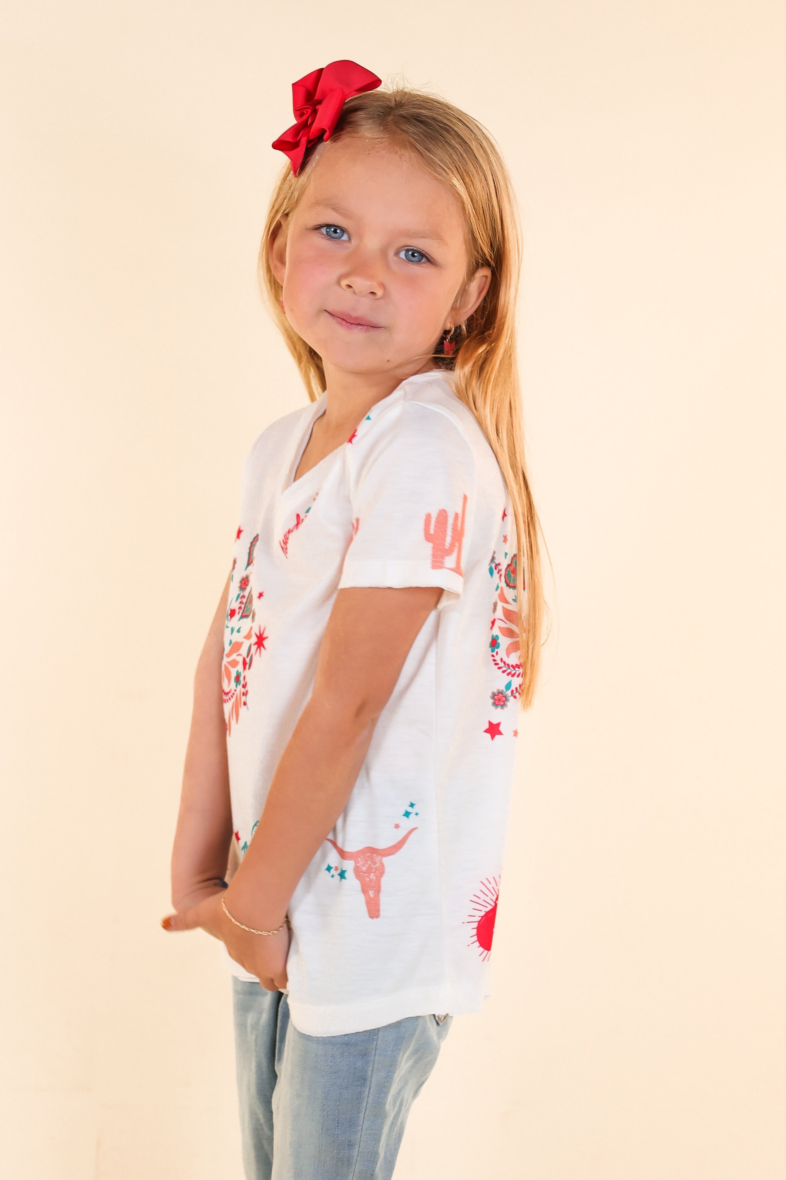 Girls Howdy Love T-Shirt